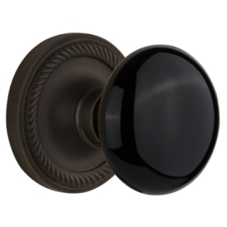 A thumbnail of the Nostalgic Warehouse ROPBLK_PSG_234_NK Oil-Rubbed Bronze