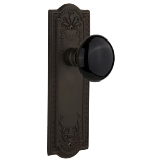 A thumbnail of the Nostalgic Warehouse MEABLK_PSG_238_NK Oil-Rubbed Bronze