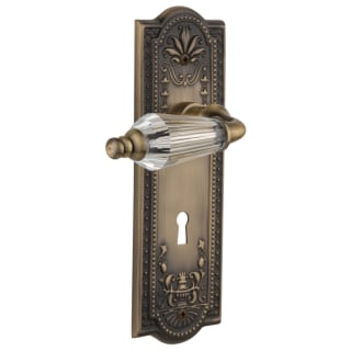 A thumbnail of the Nostalgic Warehouse MEAPRL_PSG_234_KH Antique Brass