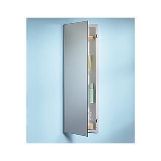 NuTone 735M34WH White Frameless Single Door Recessed ...