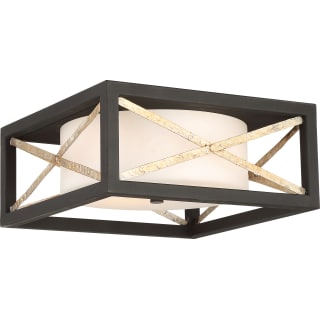 A thumbnail of the Nuvo Lighting 60/6132 Matte Black / Antique Silver Accents