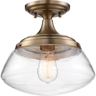 A thumbnail of the Nuvo Lighting 60/6797 Burnished Brass / Clear