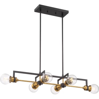 A thumbnail of the Nuvo Lighting 60/6977 Warm Brass / Black
