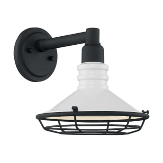 A thumbnail of the Nuvo Lighting 60/7031 Gloss White / Textured Black