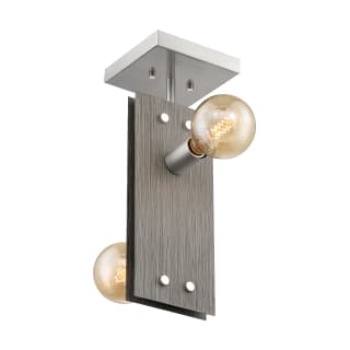 A thumbnail of the Nuvo Lighting 60/7221 Driftwood / Brushed Nickel Accents
