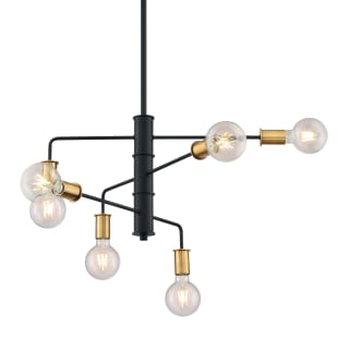 A thumbnail of the Nuvo Lighting 60/7344 Black / Brushed Brass