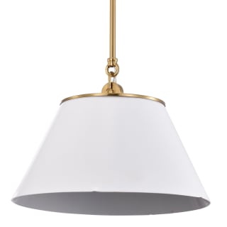 A thumbnail of the Nuvo Lighting 60/7411 White / Vintage Brass