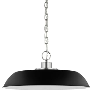 A thumbnail of the Nuvo Lighting 60/7483 Matte Black / Polished Nickel