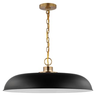 A thumbnail of the Nuvo Lighting 60/7486 Matte Black / Burnished Brass