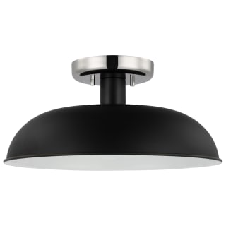 A thumbnail of the Nuvo Lighting 60/7490 Matte Black / Polished Nickel