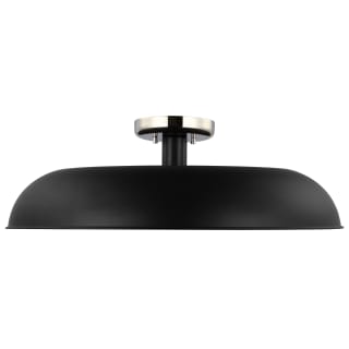 A thumbnail of the Nuvo Lighting 60/7496 Matte Black / Polished Nickel