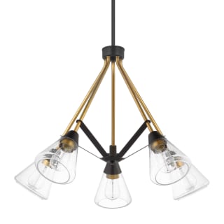 A thumbnail of the Nuvo Lighting 60/7685 Matte Black / Natural Brass