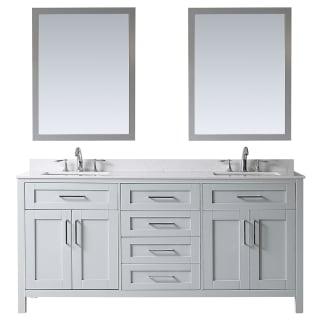A thumbnail of the Ove Decors Tahoe 72 Dove Grey / Cultured Marble Top