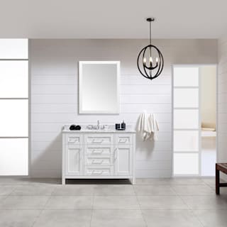 A thumbnail of the Ove Decors Tahoe 48 White / Carrera Marble Top