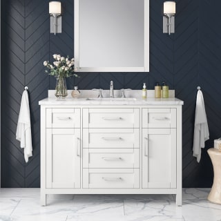 A thumbnail of the Ove Decors 15VVA-TAHO48-007EI White / Carrara Marble Top