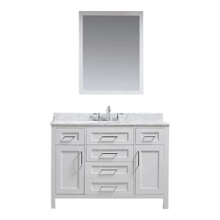 A thumbnail of the Ove Decors Tahoe 48 White / Carrera Marble Top