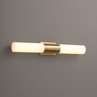 A thumbnail of the Oxygen Lighting 3-588 Aged Brass / Matte Opal Shade