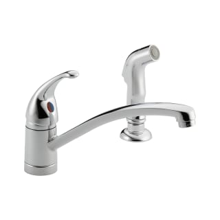 Peerless P188501lf Chrome Choice Swivel Kitchen Faucet With