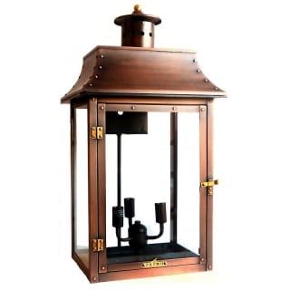 Vintage Gas & Electric Copper Lantern