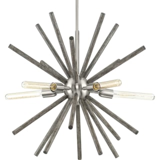 Progress Lighting Thorpe 5-Light Brushed Nickel Mid-century Chandelier