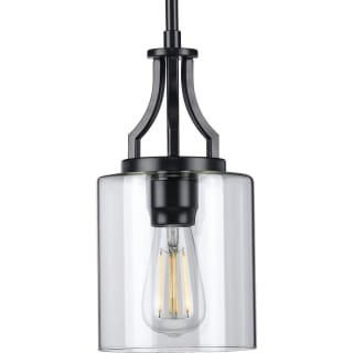 Progress Lighting P500208 031 Matte Black Lassiter 6 Wide Mini Pendant Lightingdirect Com