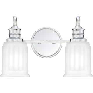 Quoizel Swl8602c Polished Chrome Swell 2 Light 14 Wide Bathroom Vanity Light Faucetdirect Com