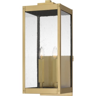 Quoizel WVR8409A Antique Brass Westover 2 Light 23 Tall Wall Sconce LightingDirect