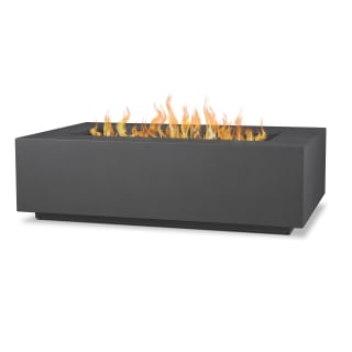 Natural Gas Rectangular Table Fire Pit, Freestanding Propane Fire Pit