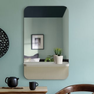 A thumbnail of the Ren Wil MT2433-SAUNDERS-SHELF-MIRROR Light Taupe