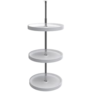 Rev-A-Shelf 32 Full Circle Lazy Susan 2-Shelf Set (White)