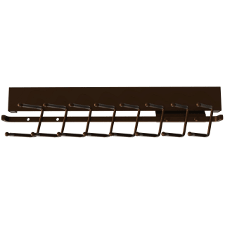 Closet tie shop rack sliding