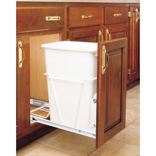 Rev A Shelf Rv 12pb S White Rv Series Bottom Mount Single Bin 19