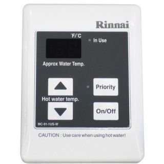 rinnai remote thermostat installation
