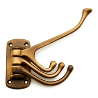 RK International HK 5820 RB Oil Rubbed Bronze Traditional 1.5 Wide Three  Prong Swivel Solid Brass Bath Robe Hook, Towel Hook, Coat and Hat Hook 