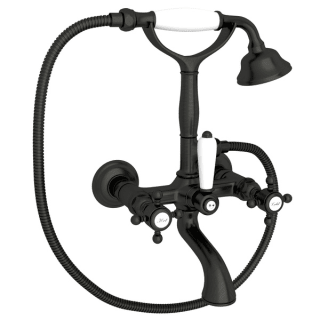 Rohl A1401xmoi Old Iron Country Bath Wall Mount Exposed Tub Filler
