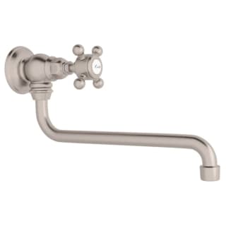 Rohl A1445XMSTN-2 Satin Nickel Italian Country Kitchen 1.5 ...