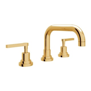 Rohl A2218lmulb 2 Unlacquered Brass Lombardia 1 2 Gpm Widespread