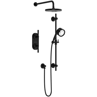 Rohl Graceline Basic No-Share Thermo 4 Matte Black Graceline ...