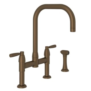Rohl U 4279ls Pn 2 Polished Nickel Perrin And Rowe 1 8 Gpm Widespread Bridge Kitchen Faucet Includes Side Spray Faucetdirect Com