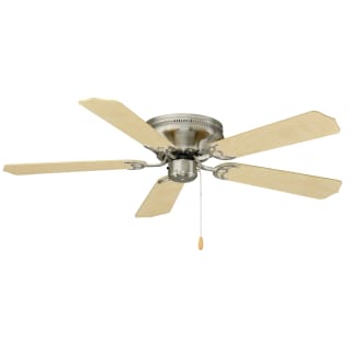 A thumbnail of the RP Lighting and Fans Royal Knight Hugger 52 Brushed Nickel / Natural Maple