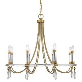 A thumbnail of the Savoy House 1-7718-8 Warm Brass / Chrome