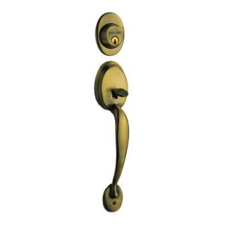 A thumbnail of the Schlage F62-PLY-GEO Antique Brass