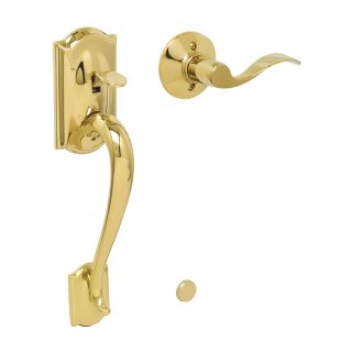A thumbnail of the Schlage FE285-CAM-ACC-LH Lifetime Polished Brass
