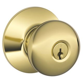 A thumbnail of the Schlage F51-PLY Polished Brass