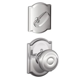 A thumbnail of the Schlage F59-GEO-CAM Bright Chrome