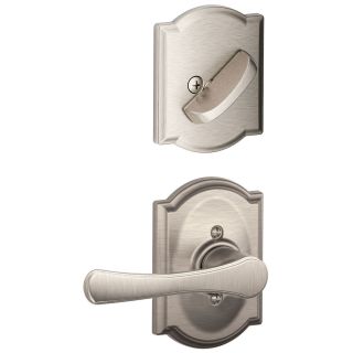 A thumbnail of the Schlage F59-VLA-CAM Satin Nickel