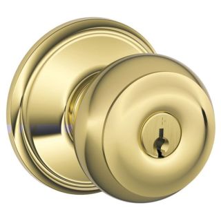 A thumbnail of the Schlage F80-GEO Polished Brass