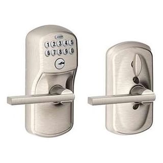 A thumbnail of the Schlage FE595-PLY-LAT Satin Nickel