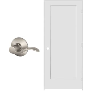 Schlage Accent Satin Nickel Interior Hall/Closet Passage Door Handle in the Door  Handles department at