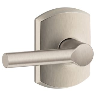 A thumbnail of the Schlage F10-BRW-GRW Satin Nickel